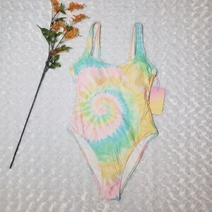Stoney Clover Lane x Target tie dye swimsuit